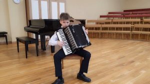 Смирнов Михаил, 10 лет, аккордеон, МБУ ДО «Детская хоровая школа «Подлипки»