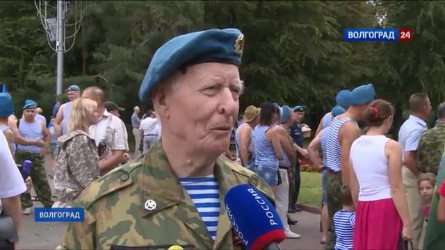 День ВДВ в Волгограде и Камышине 2016 смотреть онлайн