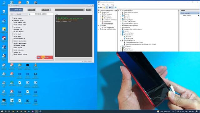 OPPO A5S Password remove by "Garuda Java Mediatek Flash Tool" смотреть онлайн