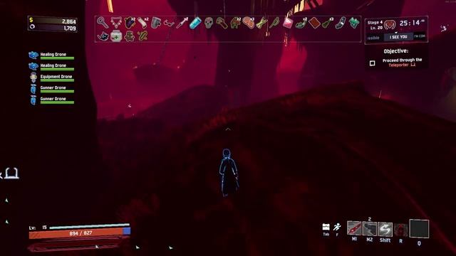 Risk of Rain 2: Red Mist Monsoon Obliteration run (modded, v0.1.2) смотреть онлайн