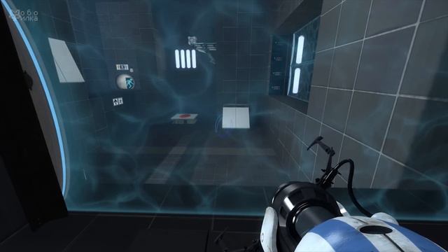 (12+) Мира и Максим vs Portal 2 [co-op] #3 - Физика смотреть онлайн