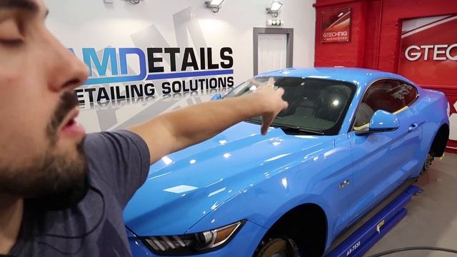 2017 Ford Mustang GT, Grabber Blue - Detailing Review - AMDetails Car Care Vlogs смотреть онлайн