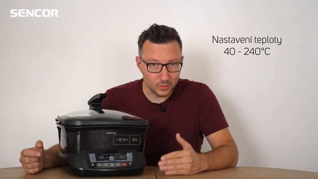 Unboxing fritovacího hrnce Sencor SFR 9300BK смотреть онлайн