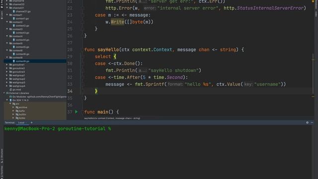 Golang 教學系列 - 結合多種不同類型的context的例子示範！ смотреть онлайн
