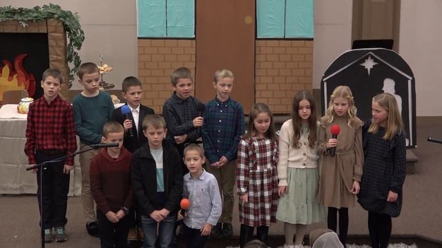 Песня "За окном уже Рождество" и стихи - Церковь "Путь Истины" - Рождество, 2022 смотреть онлайн