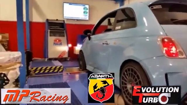 TEST NEW EVOLUTION TURBO FIAT 500 ABARTH 230 HP смотреть онлайн