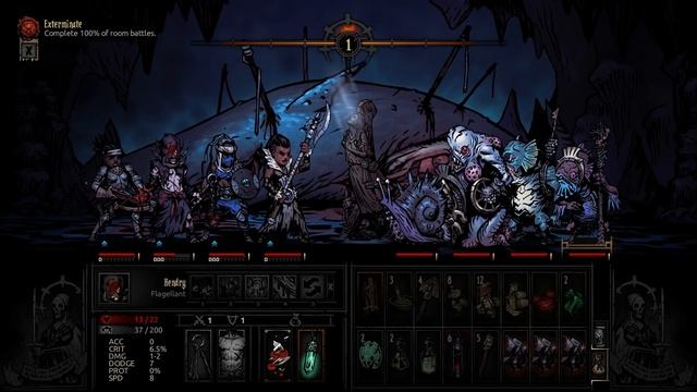 Darkest Dungeon (Color of Madness) LUNM Mod – Testing with CoM смотреть онлайн