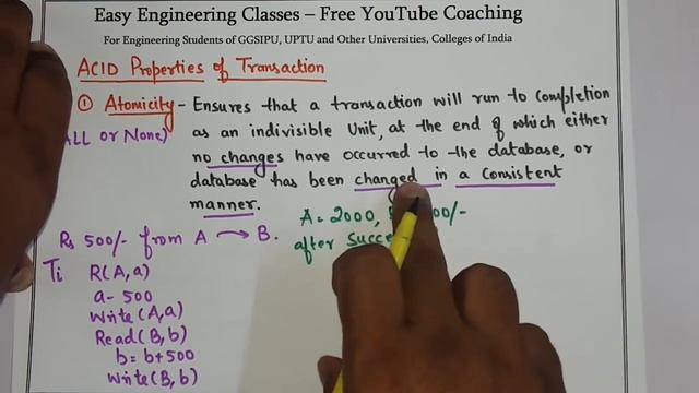 L106: Introduction to Transaction Management | ACID Properties in Database Management System(DBMS) смотреть онлайн