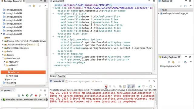 50 Spring Framework - The Dispatcher Servlet (Language Bangla) смотреть онлайн