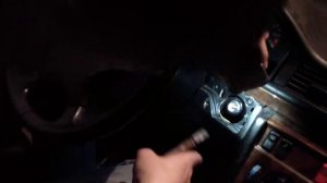 Mercedes w124 Заклинил замок зажигания/ Замена личинки