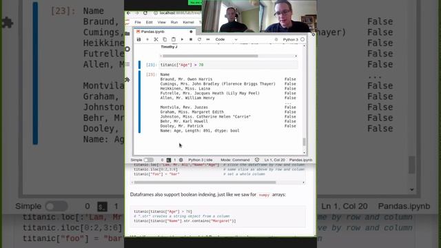1.4 Pandas 1/2 - Python for Scientific Computing 2021 смотреть онлайн