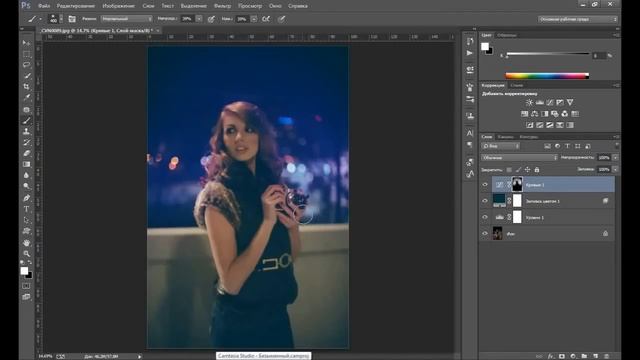 Видео уроки Photoshop – Улучшаем ночную фотографию в фотошопе смотреть онлайн