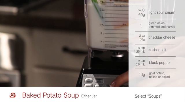 Loaded Baked Potato Soup Recipe - Blendtec Recipes