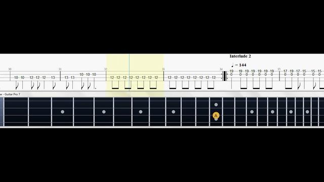 She's Lost Control — Joy Division — Bass track with tab, fretboard view and metronome (4) смотреть онлайн