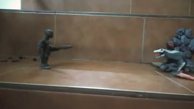 кин-конг против черебозавра (пластеилиновая анимация) смотреть онлайн