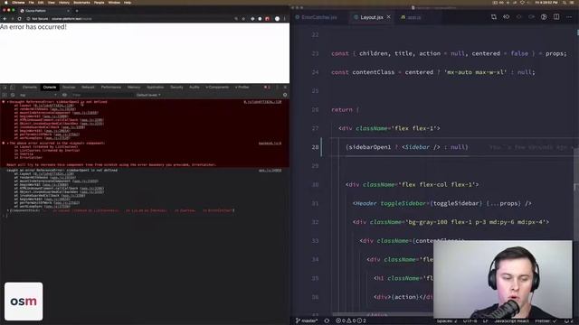 Understanding React Error Boundaries смотреть онлайн