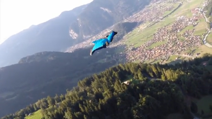 Барт и Свэн летят над Альпами смотреть онлайн