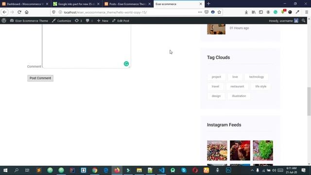 103 woocommerce theme development bangla tutorial | Wordpress comment form and comments php смотреть онлайн