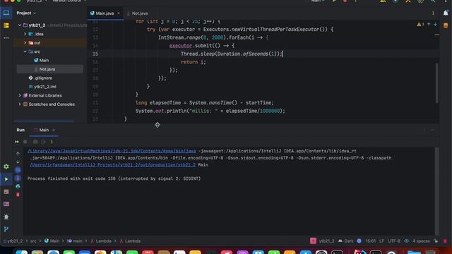 JAVA 21 GÜNCELLEMESİ #3 | Virtual Threads смотреть онлайн