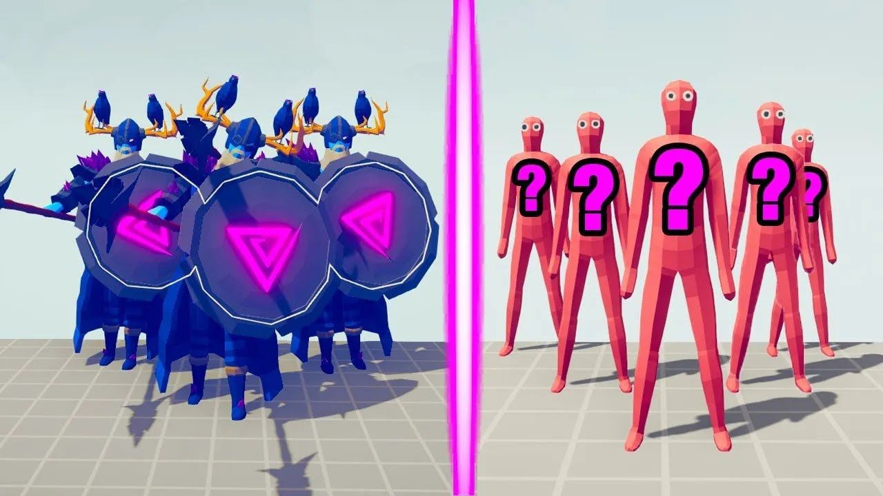 ODIN TEAM vs RANDOM WEAPON TEAM | TABS - Totally Accurate Battle Simulator смотреть онлайн