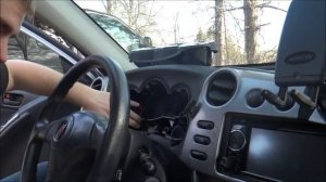Removing instrument cluster and bezel from Pontiac Vibe Toyota Matix