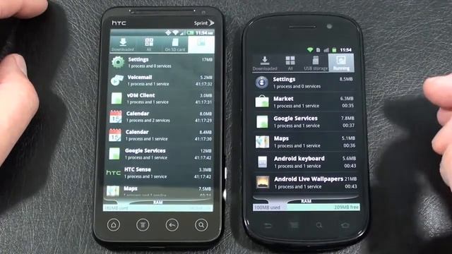 New 2014 smartphone 2014 HTC EVO 3D vs Samsung Nexus S 4G Sprint 4G Face Off смотреть онлайн