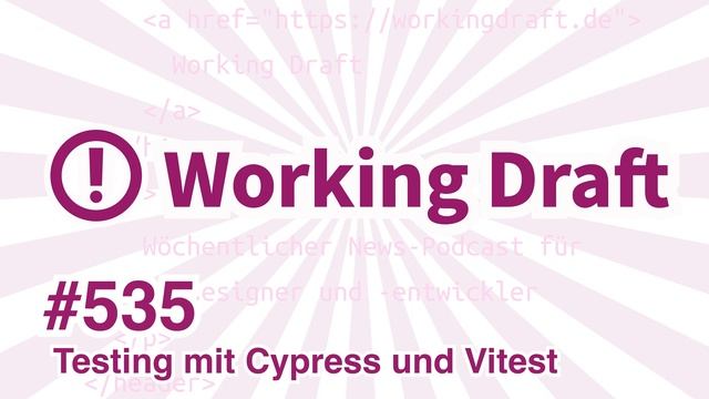 Revision 535: Testing mit Cypress und Vitest смотреть онлайн