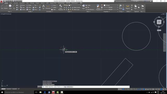 #3 - AutoCAD 2016 Básico - Move, Copy, Rotate, Scale e Measure смотреть онлайн