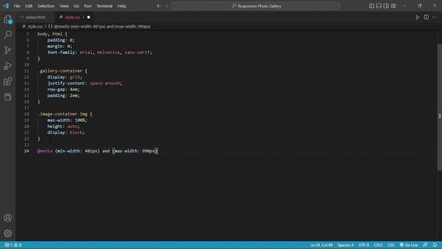 How To Create RESPONSIVE PHOTO GALLERY using HTML and CSS | MOBILE FIRST смотреть онлайн
