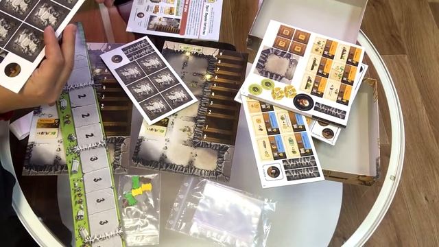 Настольная игра Caverna. Пещера на пещеру (Распаковка!) смотреть онлайн