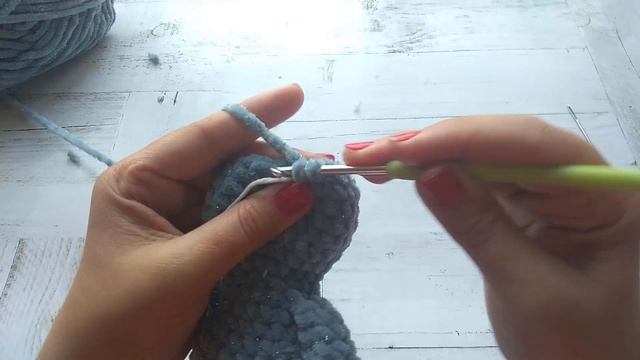 ПЛЮШЕВЫЙ БЕГЕМОТИК. Игрушка вязаная крючком, мастер класс. смотреть онлайн