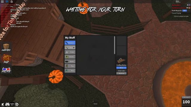 Roblox Murder Mystery 2 Halloween 2018 Getting Batwing смотреть онлайн