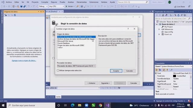 Crear Aplicación con Bases de Datos en Access y Visual Basic смотреть онлайн
