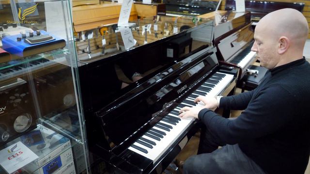 NEW Feurich 115-Premiere Upright Piano at Sherwood Phoenix смотреть онлайн