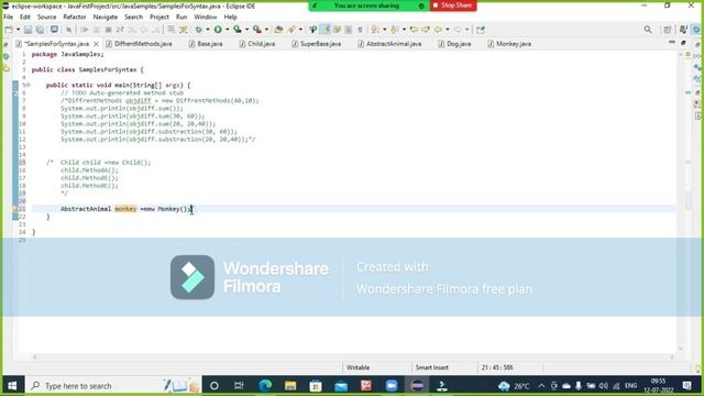 Abstract class in Java | Interface in Java | Abstract methods | Abstract class vs Interfaces | Basi смотреть онлайн