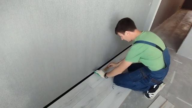 Монтаж скрытого плинтуса. Лёгкий ремонт смотреть онлайн