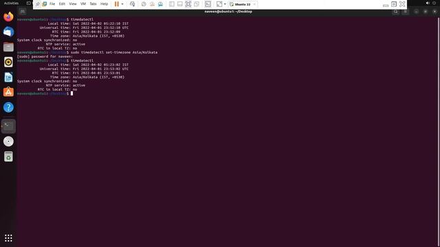 How to check and set the Time Zone in Ubuntu 22.04 LTS смотреть онлайн