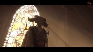 DIABLO 4 - Lilith Vs Church Priest Cinematic (2K 60FPS HDR)