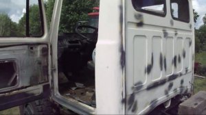 ГАЗ 3307//ПОКРАСКА КАБИНЫ