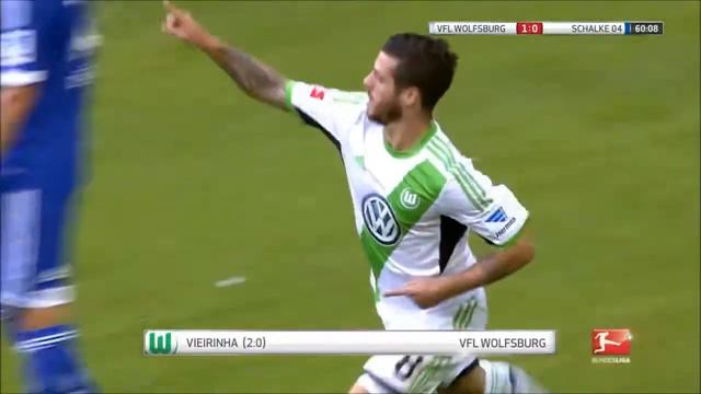 VIEIRINHA 2013/2014 - VfL Wolfsburg 4-0 Schalke 04 смотреть онлайн