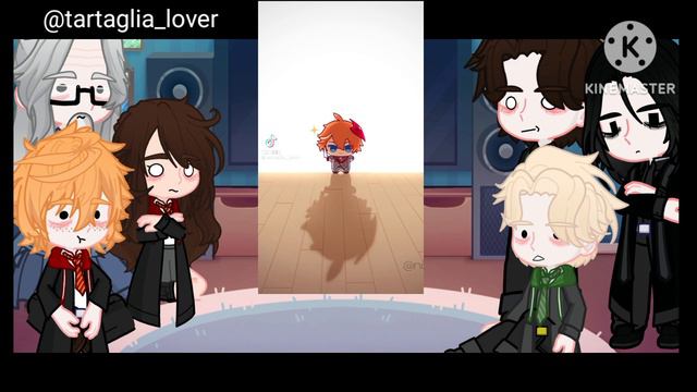 Harry Potter React To Harry Potter As Tartaglia ||1/1||