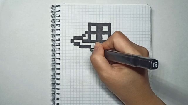 Рисуем Шоколадку по клеточкам/Рисование по клеточкам/How to draw Chocolate смотреть онлайн