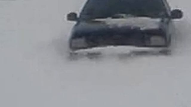 Блейзер по сугробам