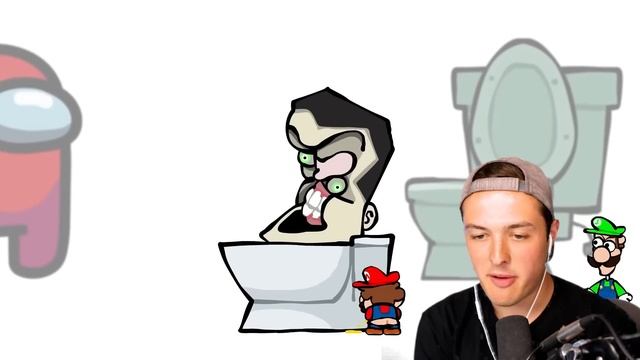 The Best SKIBIDI TOILET Fan Animation! (AMONG US?) смотреть онлайн
