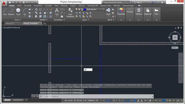 Learning Autodesk AutoCAD 2015 Drawing The Building Part 3 смотреть онлайн
