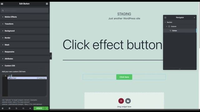 Button click effect CSS in WordPress | Button Press effect смотреть онлайн