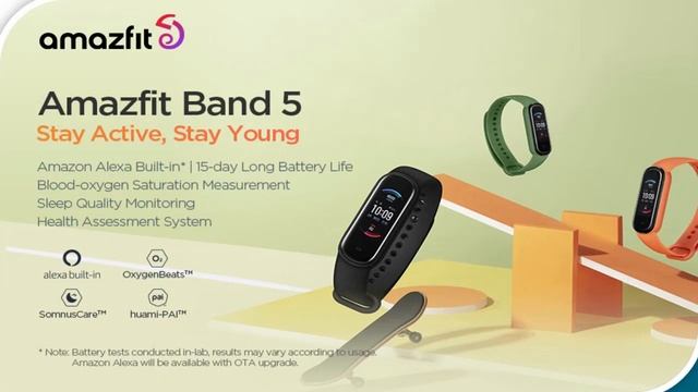 Amazfit Bip U Smart Watch Fitness Tracker Black & Band 5 Fitness Tracker with Alexa Built in, 15 Da смотреть онлайн