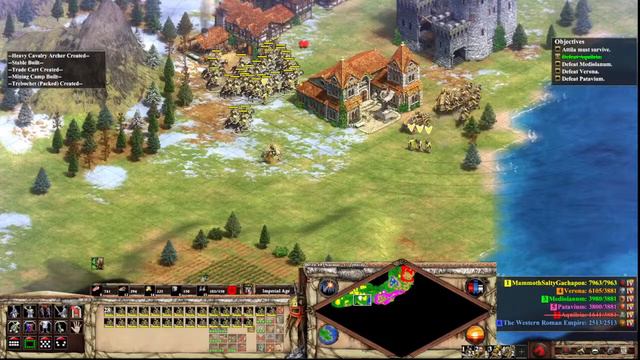 Age of Empires II: Definitive Edition Attila the Hun Campaign Episode 6 - The Fall of Rome смотреть онлайн