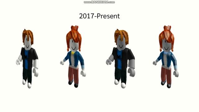 Evolution of the Default Avatar in Roblox (2006-2020 Generations) смотреть онлайн