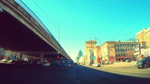 Time lapse Driving in Moscow